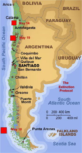 Sismo Magnitud 6.2 y 5.9 en la región costera de Chile:  la tensión va en aumento a lo largo de la placa tectónica de Nazca 01
