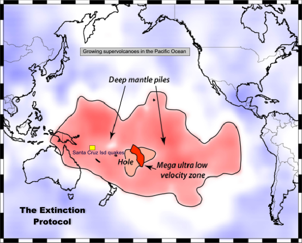Extinction-Level Super Volcano Growing In The Pacific, Unfortunately Super-v