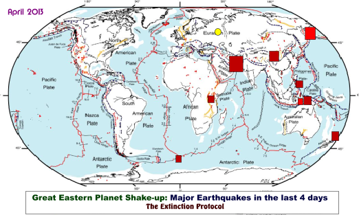 Earth Shaken: flurry of powerful earthquakes rattle eastern region of the planet Eastern-shake-up-2
