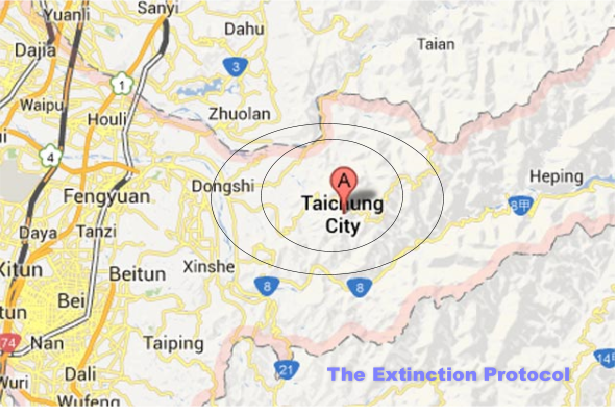The Earthquake/Seismic Activity Log Taiwan-june-2