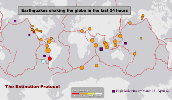 Earthquakes March 15